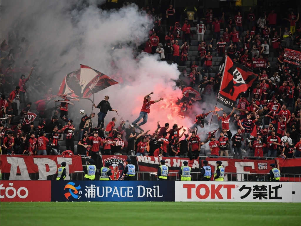 浦和红钻因球迷骚乱引发大规模冲突，无缘明年天皇杯参赛资格